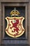 Lion Rampant Crest at Edinburgh Castle