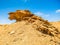 The Lion Rock in the middle of the Moroccan Sahara