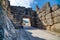 Lion`s gate, the main entrance of the citadel of Mycenae