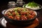 Lion\\\'s Head Meatballs with a glossy, savory sauce