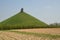 Lion`s mound Battlefield monument at Waterloo. Belgium.