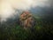 Lion`s Rock, Sigiriya, Sri Lanka - Aerial Photograph