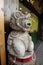 The lion sculptures in Lijiang Ancient Town are a unique form of cultural art