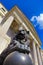 Lion at Spanish Congress of Deputies in Madrid