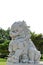 The lion statue of the chinese people.