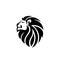 Lion tattoo symbol - illustration