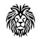 Lion tribal art illustration isolated vector