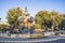 Lions fountain, Gardens of Yemin Moshe, Jerusalem, Israel