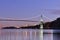 Lions Gate Bridge and Downtown Vancouver at sunset