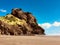 Lions head rock, New Zealand