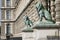 Lions - Old French Building Facade,Paris, France