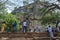 The Lions Platform at Sigiriya Rock Fortress in Sri Lanka.