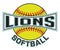 Lions Softball Graphic