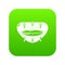 Lip augmentation icon green