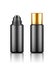 Lip, eye roller black and gold bottle with cream, serum, essential oil for lifting, care, wrinkle prevent