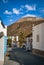 Lipari city centre, summer view. Color image