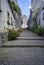 Lipari, old city view. Color image