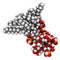 Lipopolysaccharide LPS, lipid A and inner core fragment endotoxin molecule from E. coli.