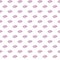 Lips. Mouths and teeth. Seamless pattern. Pink vector background