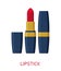 Lipstick. Cosmetic icons collection