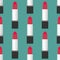 Lipstick seamless pattern