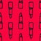 Lipstick seamless pattern vector hand drawn