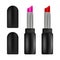 Lipstick - women`s beauty cosmetics flat icon for apps and websites