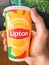 Lipton Ice Tea Carboard Softdrink Cup