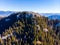 Liptov panorama on backround is Low tatras. Beaufil hiking area in slovakia.