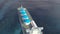 Liqiud Hydrogen renewable energy in vessel - LH2 hydrogen gas for clean sea transportation on ship with composite cryotank for