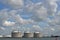 Liquefied Natural Gas LNG storage terminal in Rotterdam