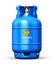 Liquefied oxygen industrial gas container