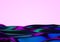 Liquid abstract fluid purple background 3d render