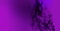 Liquid black ink diffusion in purple pigment water. Abstract mystic background for party posters and flyers