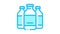liquid bottles Icon Animation