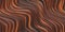 Liquid chocolate curves motion background