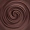 Liquid chocolate swirl vector background