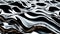 Liquid chrome waves background, shiny and lustrous metal pattern texture