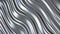 Liquid chrome waves background, shiny and lustrous metal pattern texture, silky 3D illustration