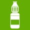 Liquid for electronic cigarettes icon green