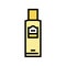 liquid fragrance bottle perfume color icon vector illustration