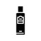 liquid fragrance bottle perfume glyph icon vector illustration