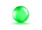Liquid Gel Green Round Oil bubble isolated on transparent background. Cosmetic Capsule of vitamin E, A or omega 3 or 6 oil.
