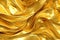 Liquid golden background, exuding the opulent texture of silk. Ai generated