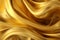 Liquid golden background, exuding the opulent texture of silk. Ai generated