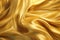 Liquid golden background, exuding the opulent texture of silk. Ai generated