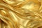 Liquid golden background, exuding the opulent texture of silk. Ai generated