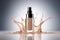 Liquid makeup foundation bottle. Generate Ai