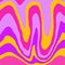 Liquid melting marble neon abstract retro vintage 90s 00s y2k aesthetic background design. Bright pink, purple, yellow