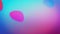 Liquid motion style. Abstract gradient background with small dots area. Seamless loop animation